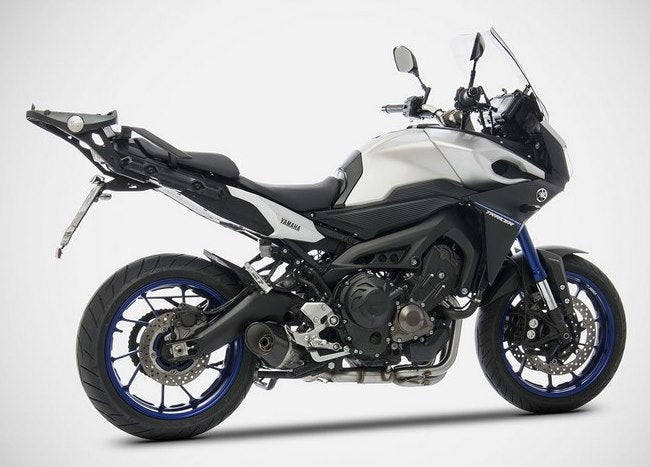 Stainless Steel E4 Homologated Full Kit And Carbon End-Cap