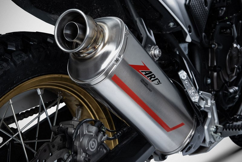 Sabbia-Stainless Steel E5 Homologated Slip-On